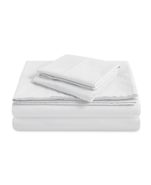 Trident Percale Weave 4 Piece Sheet Set Queen Bedding