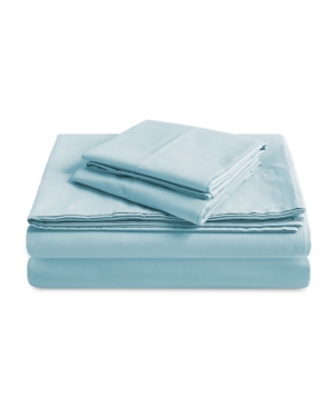 Trident Percale Weave 4 Piece Sheet Set Queen Bedding