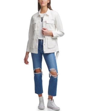 Levi's Belted Cotton Utility Jacket