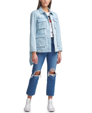 Levi's Belted Cotton Utility Jacket