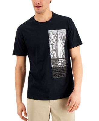 DKNY - Men's Skyline Logo Graphic T-Shirt