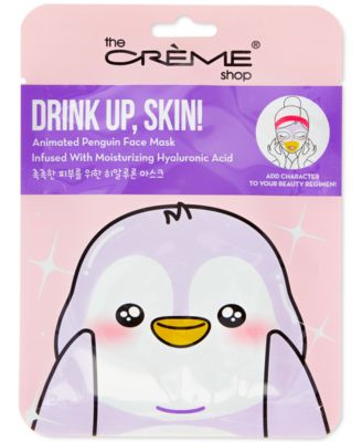 The Creme Shop Animal Sheet Mask - Penguin (Drink Up, Skin)