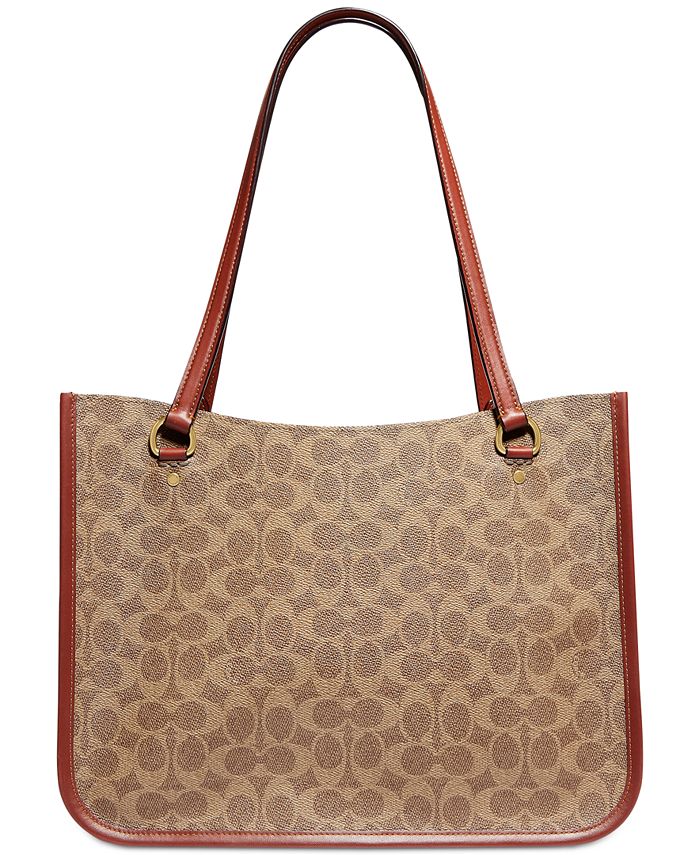 COACH Tyler Carryall In Signature Canvas & Reviews - Handbags ...