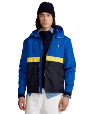 Polo Ralph Lauren Men's Water-Repellent Hooded Jacket