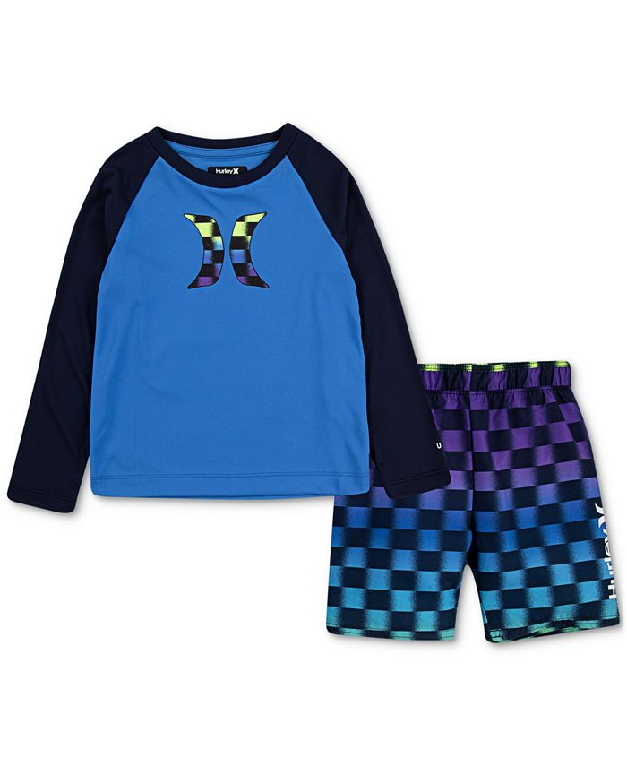 Baby boy hurley swim trunks store