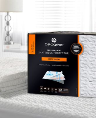 Bedgear Twin Dri-Tec Performance Mattress Protector Moisture Wicking Waterproof Fitted Mattress Cover: 1 Year Limited Warranty, Machine Washable