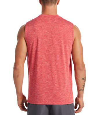 Men's Big & Tall Men's Dri-FIT Heathered Sleeveless Rash Guard