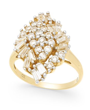 Wrapped in Love - Diamond Cluster Ring (1 ct. t.w.) in 14k Gold