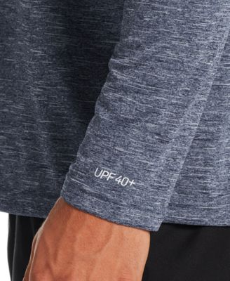Men's Heather Hydroguard Long Sleeve Swim T-Shirt