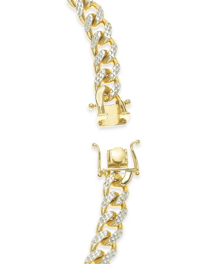 18K Gold Chain Men - Mens Gold Cuban Chain - 2mm Gold Chain Necklace - Thin Gold Cuban Link Necklace for Men - Man Silver Chain - Jewelry UK
