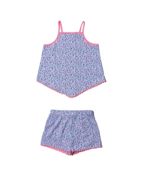Toddler Girls All Over Print Top and Shorts Challis Set