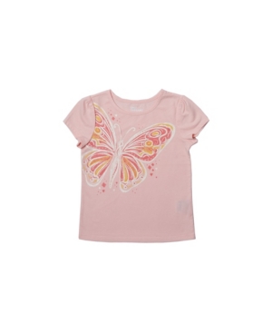 Little Girls Short Sleeve Graphic Tee