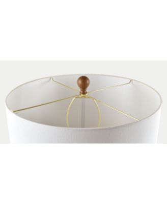 Evolution by Collection Caleb Resin Wood Floor Lamp