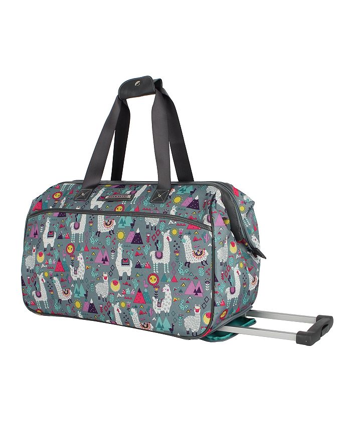 Lily Bloom Carry-On Softside Rolling Duffel Bag - Macy's
