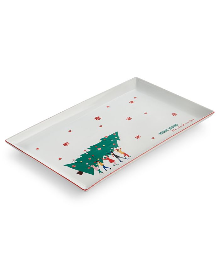 The Cellar Holiday Rectangular Platter, Created for Macy's - Macy's