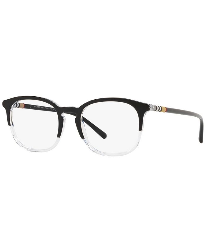 Burberry BE2272 Men's Square Eyeglasses & Reviews - Eyeglasses by  LensCrafters - Handbags & Accessories - Macy's