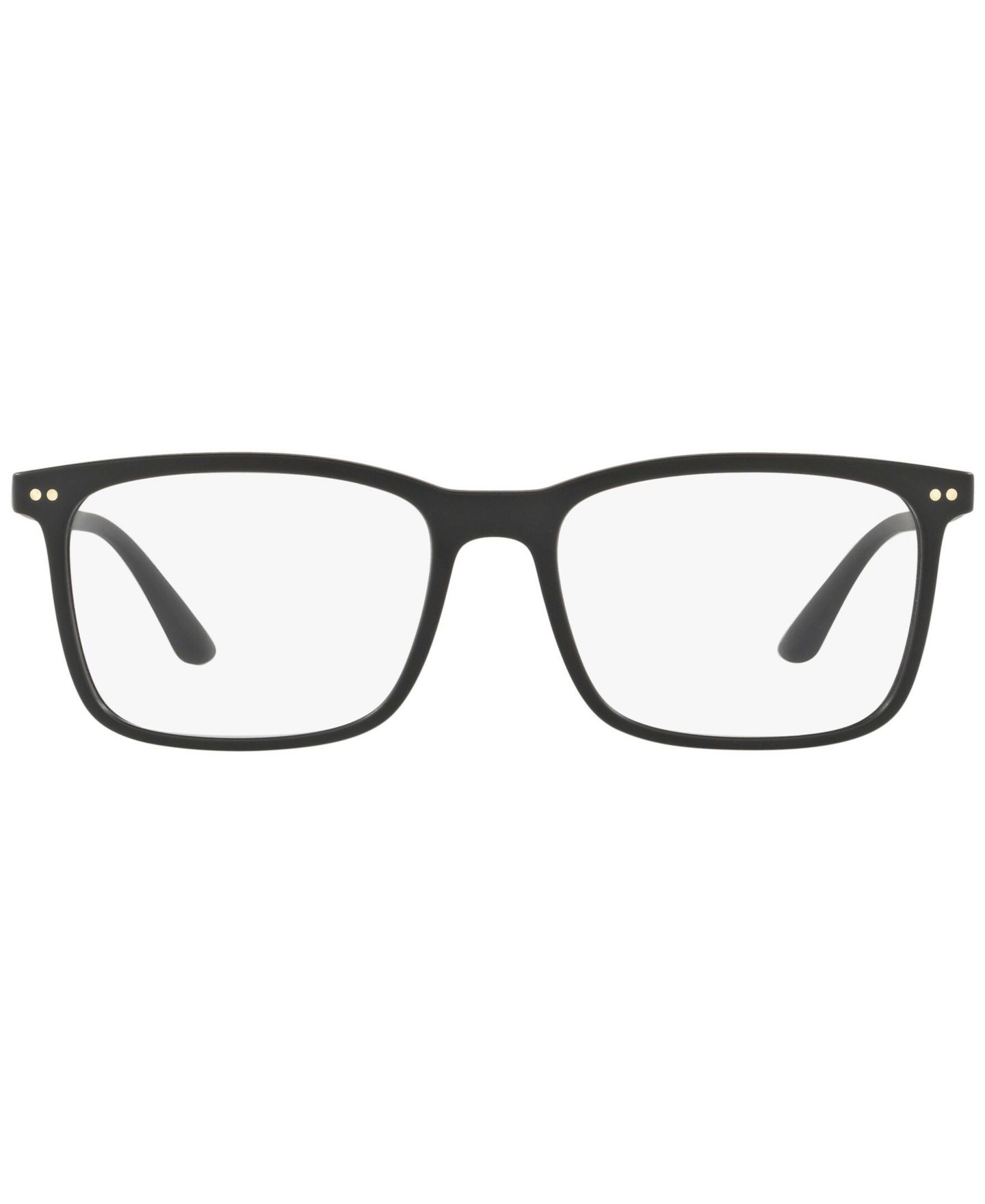 Мужские очки Giorgio Armani Man Square Plastic AR7122 Eyeglasses, цвет: Matte Blac — фото 3