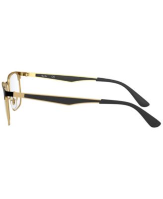 RX6363 Men's Square Eyeglasses