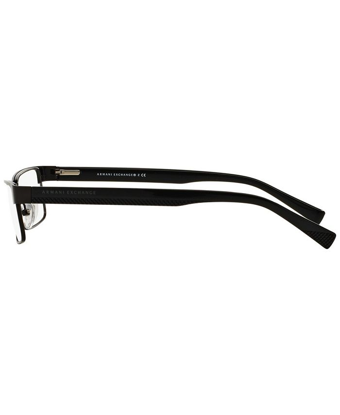 AX Armani Exchange AX1009 Men's Rectangle Eyeglasses Macy's