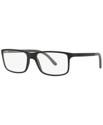 Polo Ralph Lauren PH2126 Men's Rectangle Eyeglasses - Matte Blk