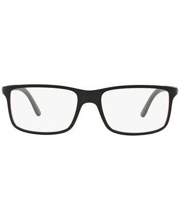 Polo Ralph Lauren PH2126 Men's Rectangle Eyeglasses - Macy's