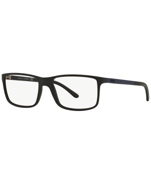 Мужские очки Polo Ralph Lauren Man Rectangle Plastic PH2126 Eyeglasses, цвет: Matte Blck