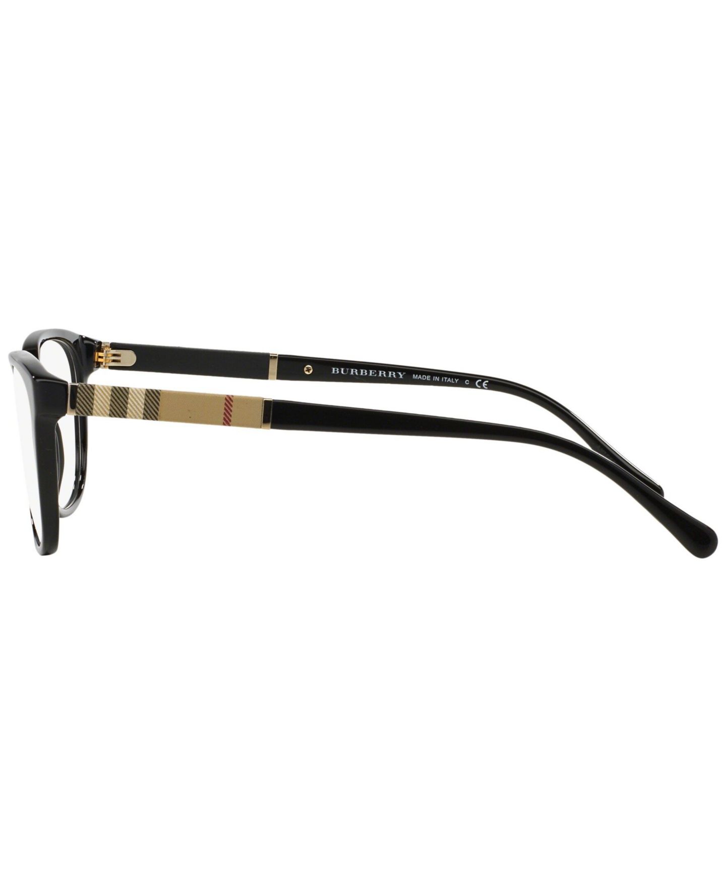 Женские очки Burberry Woman Square Plastic BE2172 Eyeglasses, цвет: Чёрный — фото 2