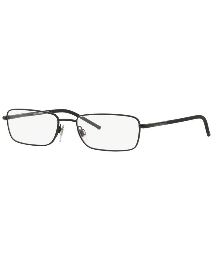 Burberry BE1268 Men's Rectangle Eyeglasses & Reviews - Eyeglasses by  LensCrafters - Handbags & Accessories - Macy's