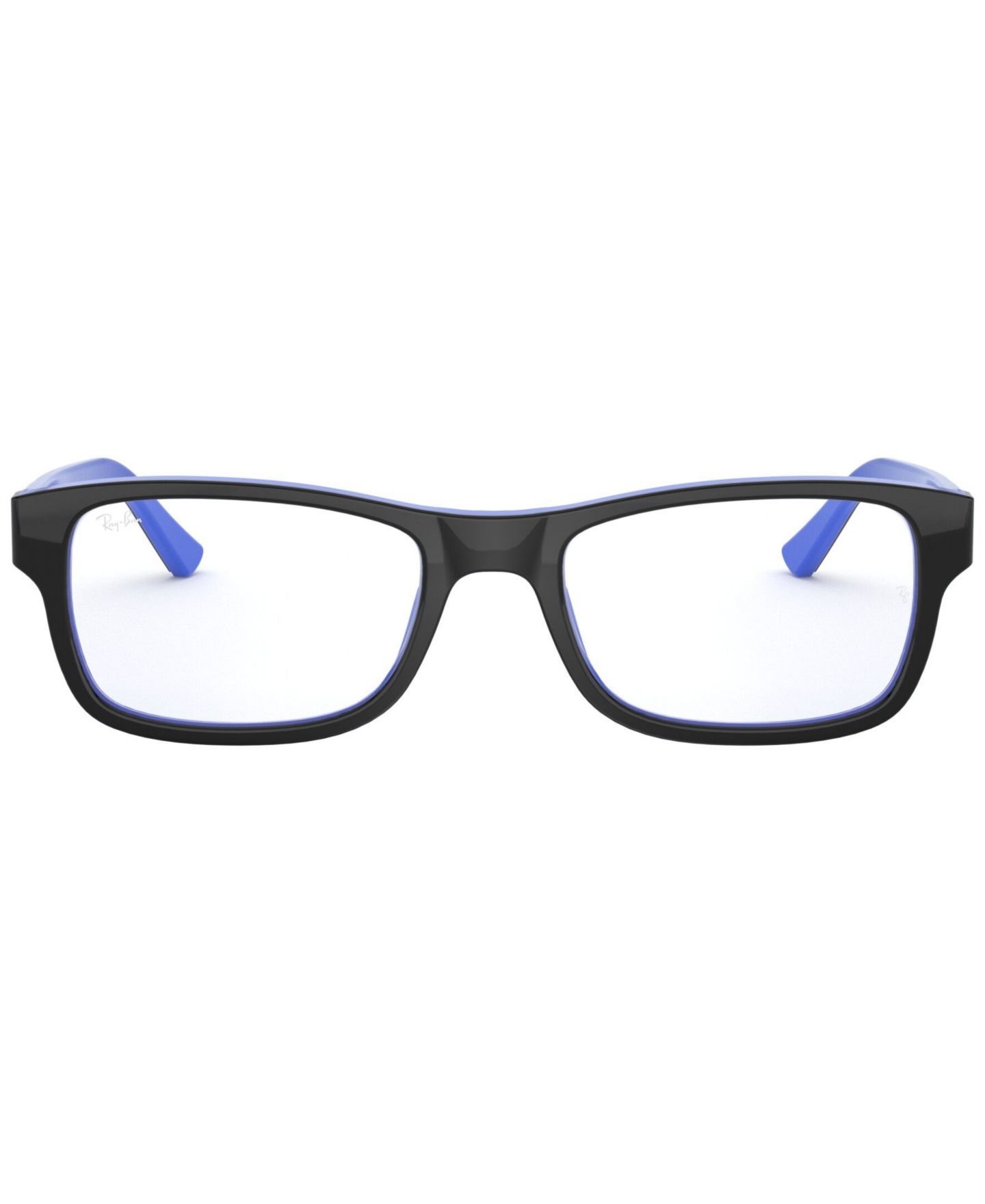 Очки Ray-Ban Unisex Square Plastic RB5268 Optics Eyeglasses, цвет: Синий чёрный — фото 6