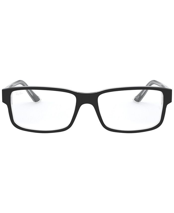 Ray-Ban RX5245 Unisex Square Eyeglasses - Macy's