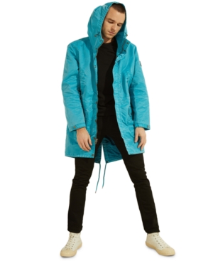 Guess Men's Logo Parka Jacket