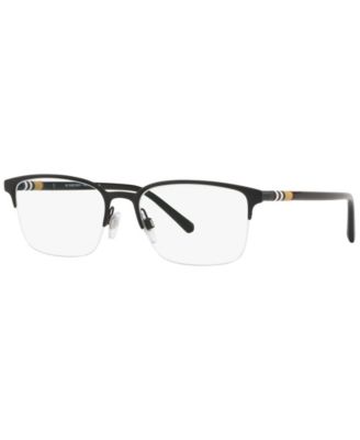 Burberry BE1323 Men's Rectangle Eyeglasses & Reviews - Eyeglasses by  LensCrafters - Handbags & Accessories - Macy's