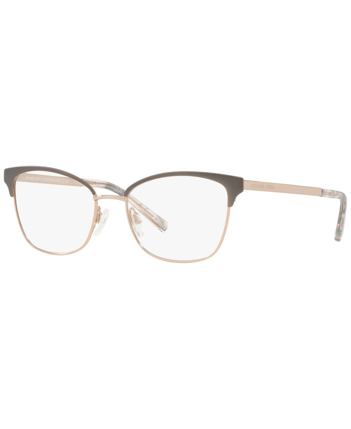 Michael Kors Mk3012 Women's Cat Eye Eyeglasses In Brown