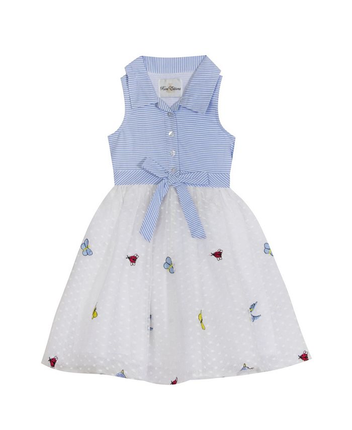 Rare editions embroidered discount dress
