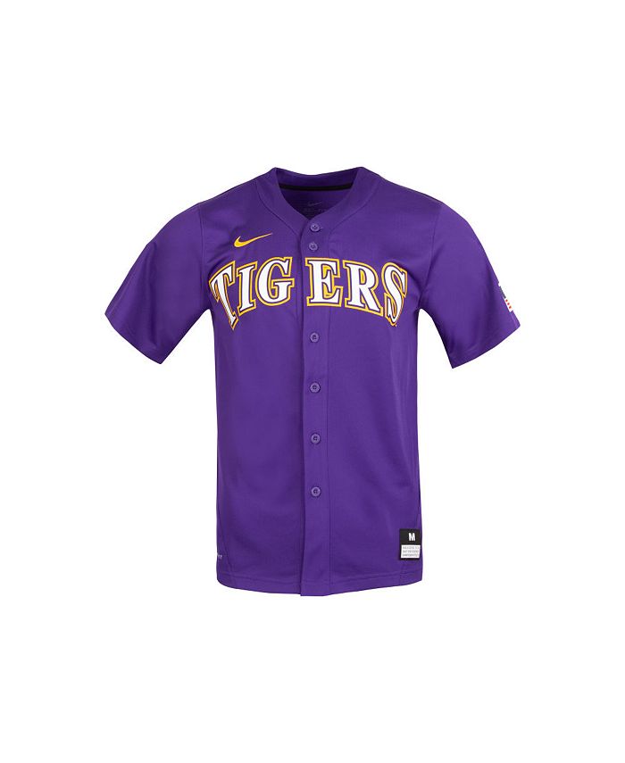 Nike LSU Tigers Replica Baseball Jersey - Macy's