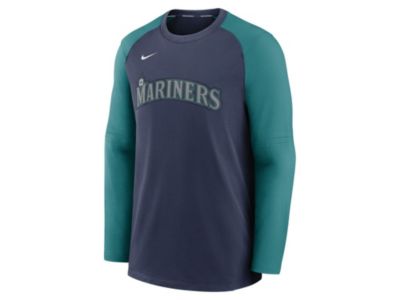 Nike - Men's Seattle Mariners Authentic Collection Pre-Game Crew Sweatshirt