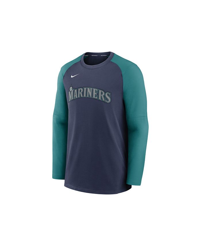 Nike Men's Seattle Mariners Authentic Collection Pre-Game Crew Sweatshirt -  Macy's