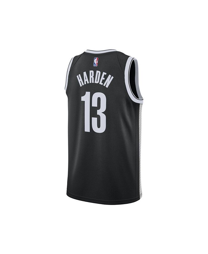 Brooklyn Nets Nike Name & Number Icon T-Shirt - James Harden - Mens