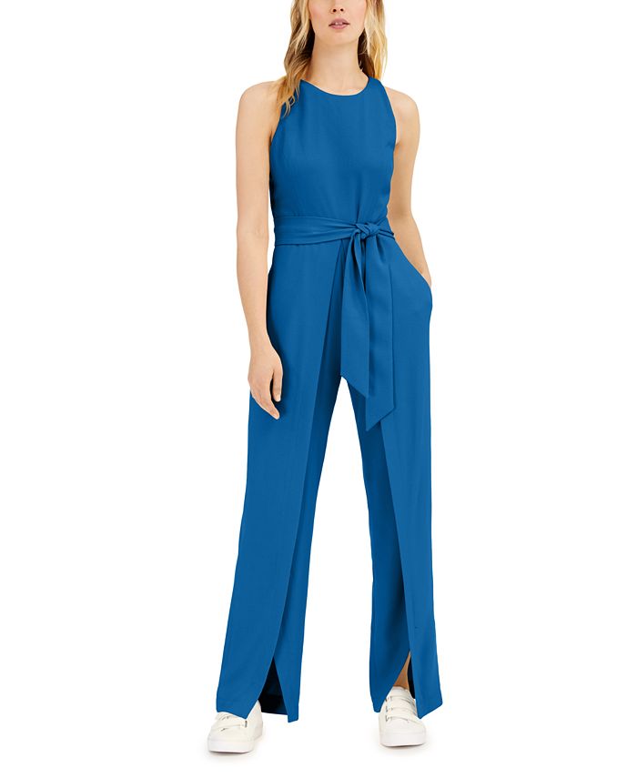 INC International Concepts INC Wide Open-Leg Jumpsuit, Created for Macy ...
