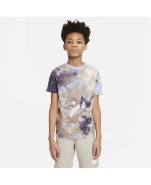 Nike Big Boys Sportswear Printed T-shirt