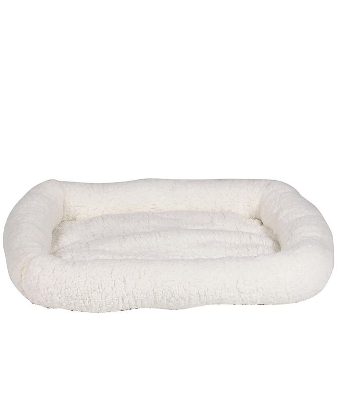 Macy's Happycare Textiles Self-Warming Super Soft Sherpa Crate Cushion ...