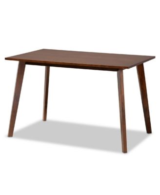 Eleri Mid-Century Modern Transitional Fabric Upholstered 5 Piece Dining Set