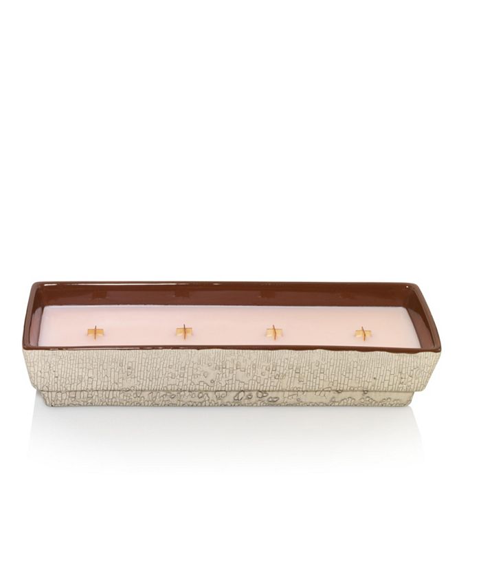 WoodWick Candle Pink Hibiscus Citronella Outdoor Candle Macy's