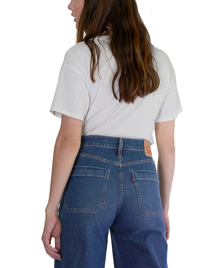 mile high wide leg jeans