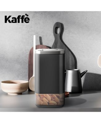 Airtight Square Coffee Storage Container, 12-Oz.