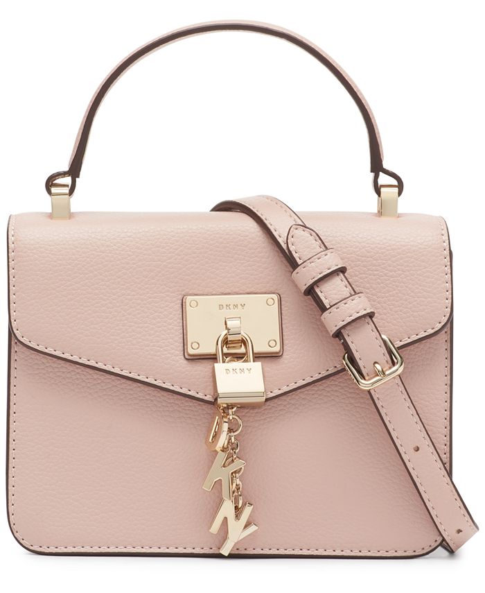 Elissa mini discount pebbled leather satchel