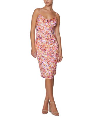 Laundry by Shelli Segal - Cowlneck Slip Dress