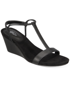 Style & Co Mulan Wedge Sandals Created Macy's Women's Shoes