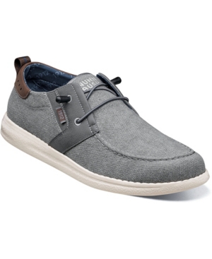 Shop Nunn Bush Men's Brewski Moc Toe Shoes In Gray