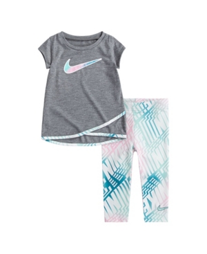 Nike Baby Girls 2-Piece Match Back Top and Legging Set